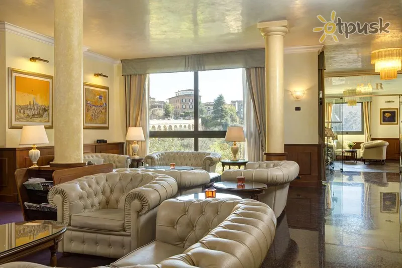 Фото отеля Athena Hotel 4* Сиена Италия лобби и интерьер