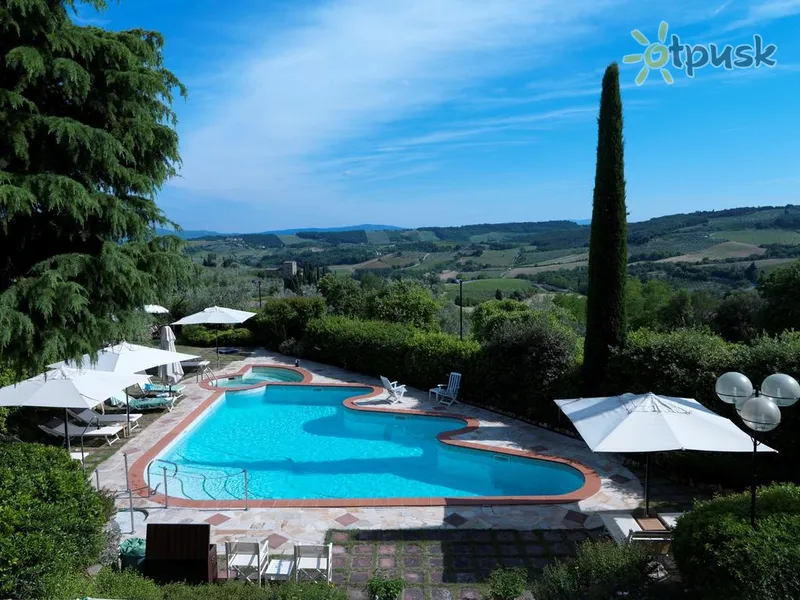Фото отеля Relais Santa Chiara Hotel 4* Sandžimignano Itālija ārpuse un baseini
