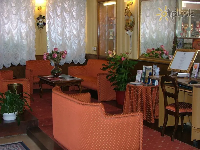 Фото отеля Albergo San Marco Hotel 3* Венеция Италия лобби и интерьер