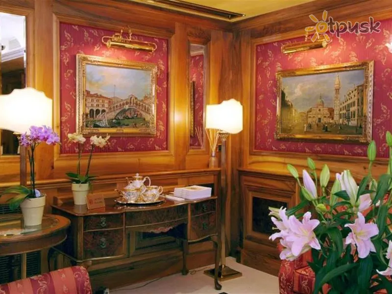 Фото отеля Ca Marinella Hotel 3* Венеція Італія лобі та інтер'єр