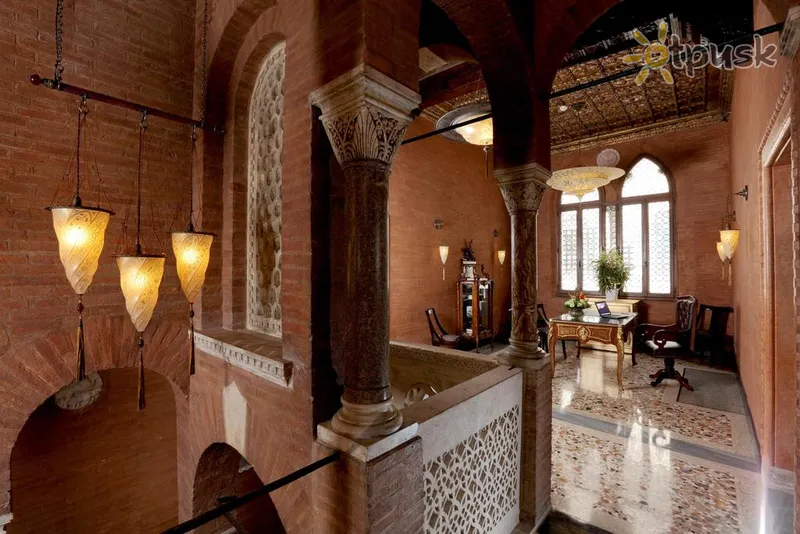 Фото отеля Palazzo Stern Hotel 4* Venecija Italija fojė ir interjeras