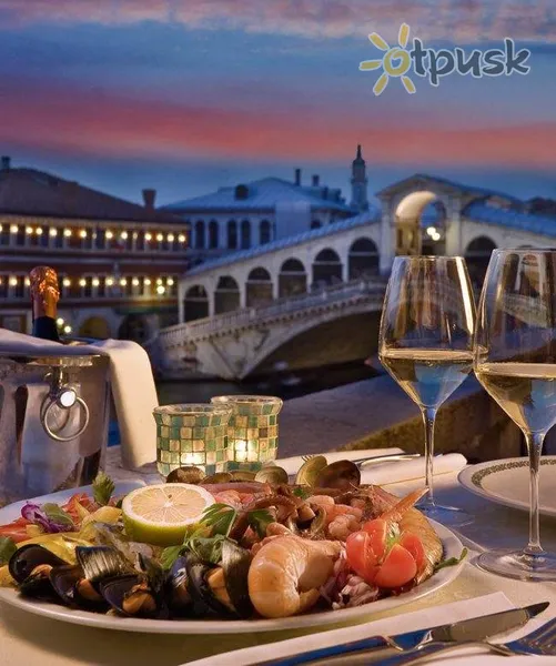 Фото отеля Rialto Hotel 4* Venecija Italija barai ir restoranai