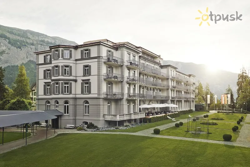 Фото отеля Grand Hotel by Waldhaus 5* Flims-Laax-Falera Šveice ārpuse un baseini