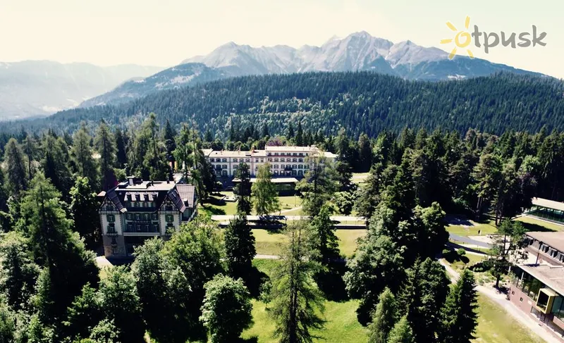 Фото отеля Grand Hotel by Waldhaus 5* Flims-Laax-Falera Šveicarija išorė ir baseinai