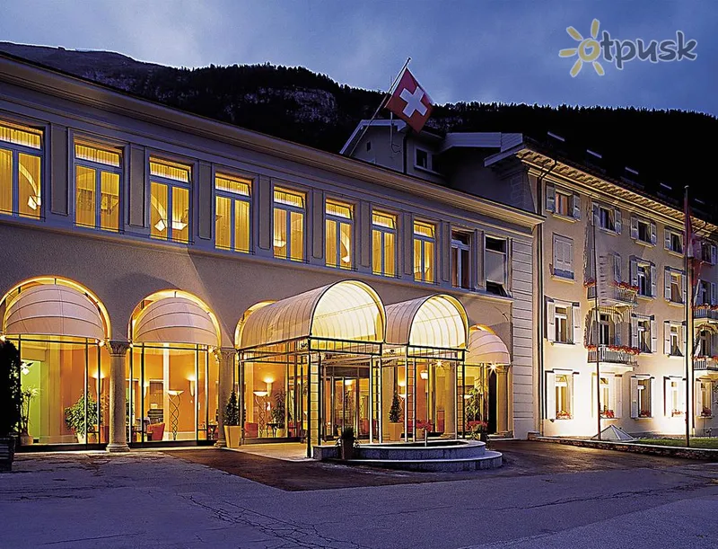 Фото отеля Thermal Hotels 3* Lekerbadas Šveicarija išorė ir baseinai
