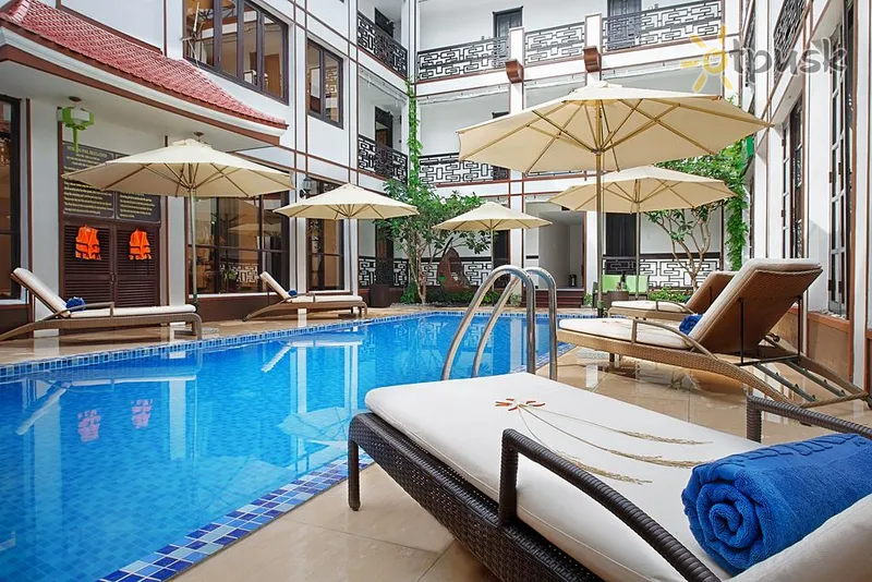 Фото отеля Vinh Hung 2 City Hotel 3* Hoi An Vjetnama ārpuse un baseini