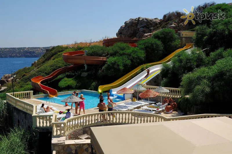 Фото отеля Green Beach Resort 5* Bodruma Turcija akvaparks, slidkalniņi