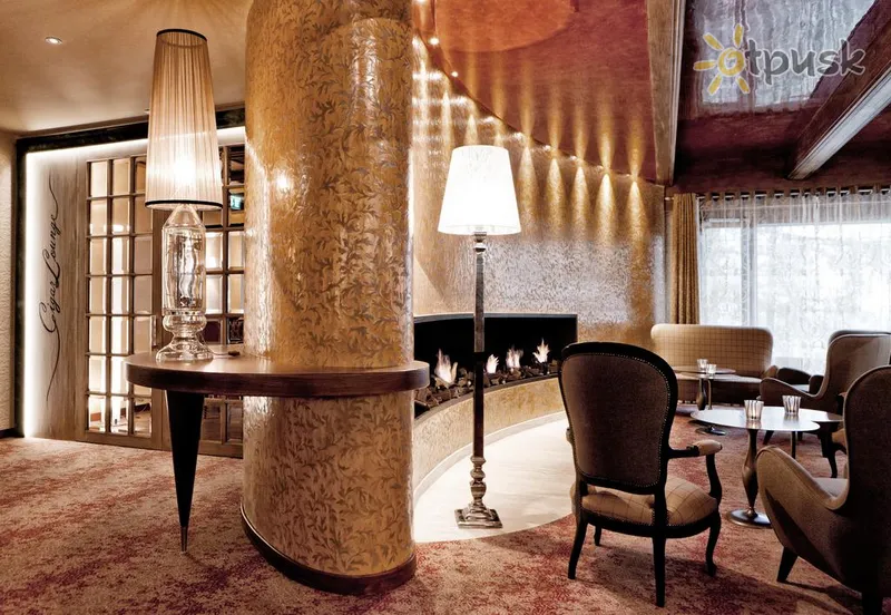 Фото отеля Tschuggen Grand Hotel 5* Ароза Швейцария лобби и интерьер