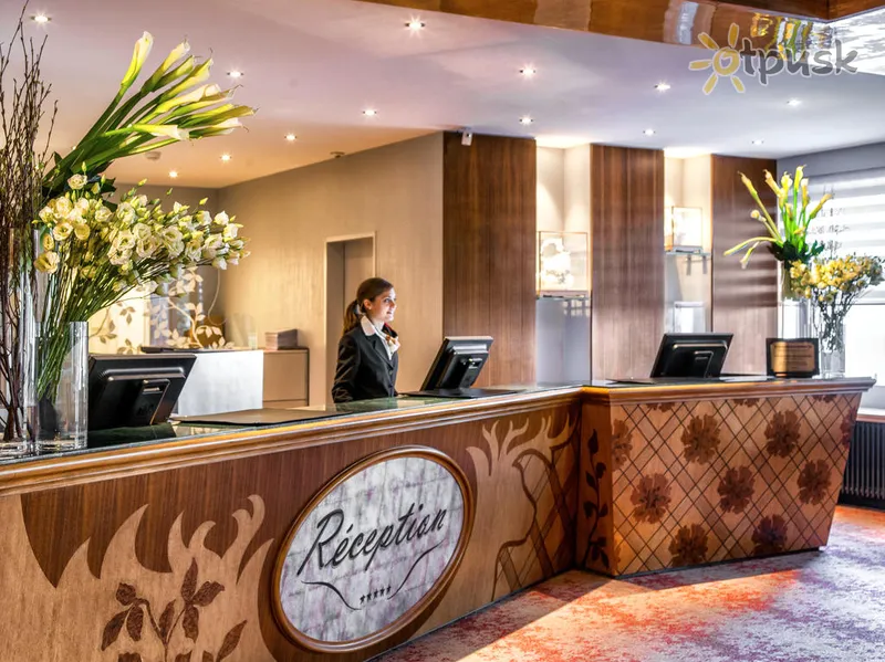 Фото отеля Tschuggen Grand Hotel 5* Arosa Šveicarija fojė ir interjeras