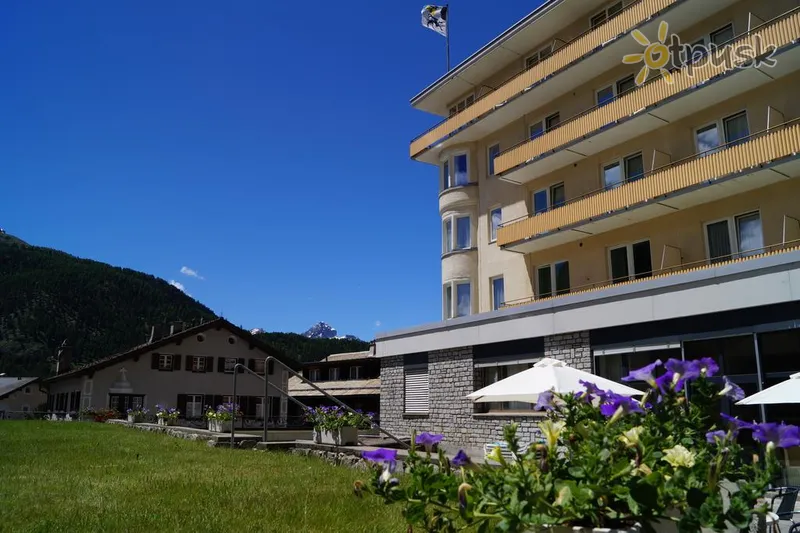 Фото отеля Schweizerhof Pontresina 3* Sanktmorica Šveice ārpuse un baseini