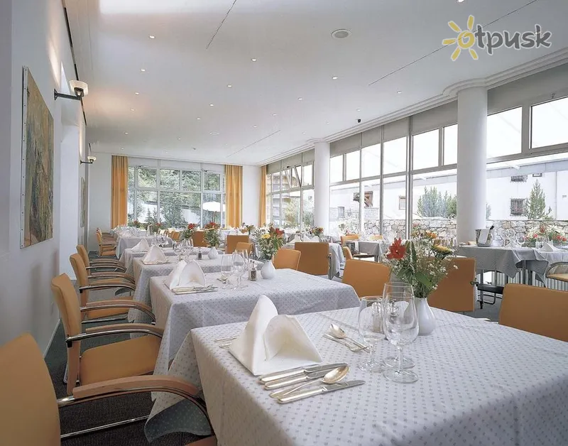Фото отеля Schweizerhof Pontresina 3* Санкт-Моріц Швейцарія бари та ресторани