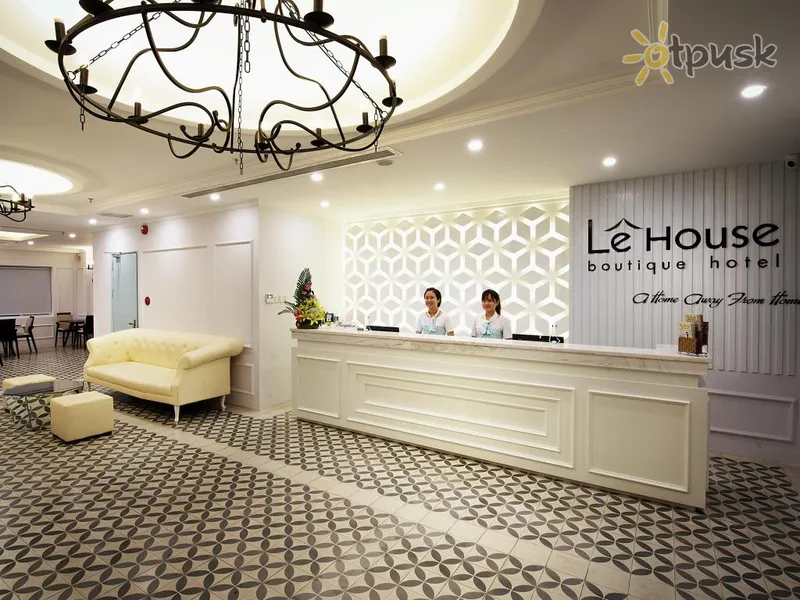 Фото отеля Le House Boutique Hotel 3* Danangas Vietnamas fojė ir interjeras