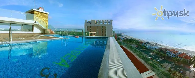 Фото отеля Golden Sea 3 Hotel 3* Дананг Вьетнам экстерьер и бассейны