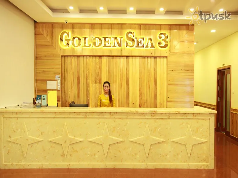 Фото отеля Golden Sea 3 Hotel 3* Дананг В'єтнам лобі та інтер'єр