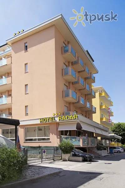 Фото отеля Radar Hotel 3* Rimini Itālija ārpuse un baseini