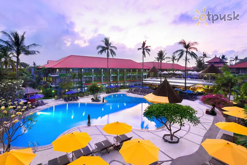 Фото отеля Bali Dynasty Resort 5* Kuta (Balis) Indonezija išorė ir baseinai