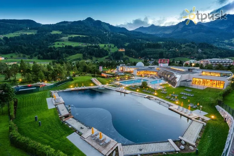 Фото отеля Norica Hotel 4* Bad Hofgašteinas Austrija išorė ir baseinai