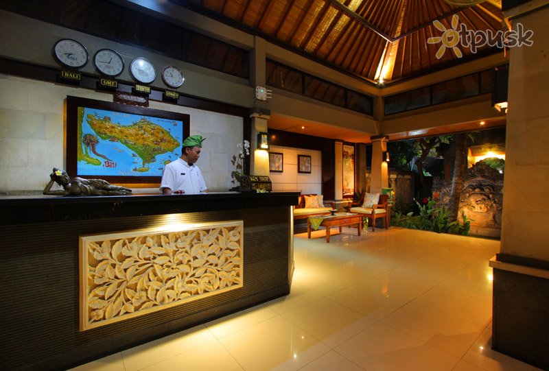 Фото отеля Adi Dharma Legian 3* Кута (о. Бали) Индонезия лобби и интерьер