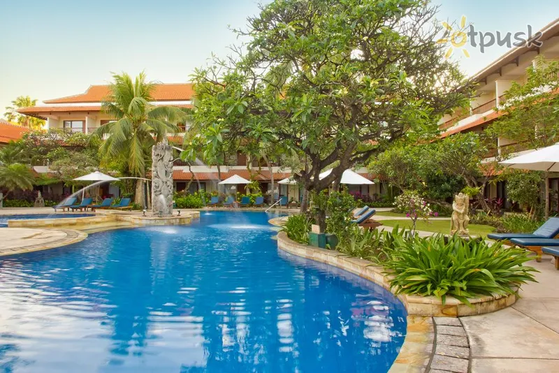Фото отеля Bali Rani Hotel 4* Кута (о. Бали) Индонезия экстерьер и бассейны