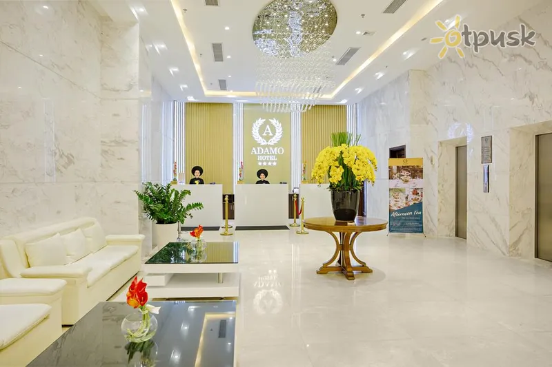 Фото отеля Adamo Hotel 4* Дананг Вьетнам лобби и интерьер