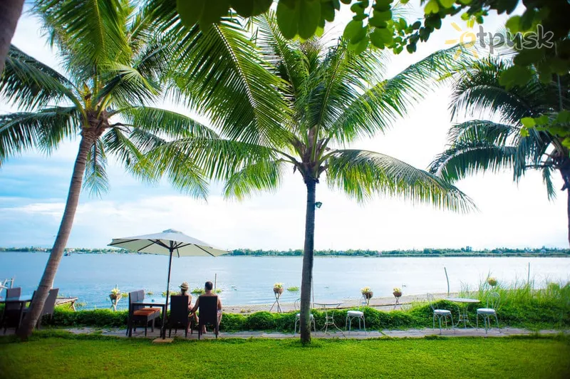 Фото отеля Vinh Hung Riverside Resort & Spa 4* Hoi An Vietnamas papludimys