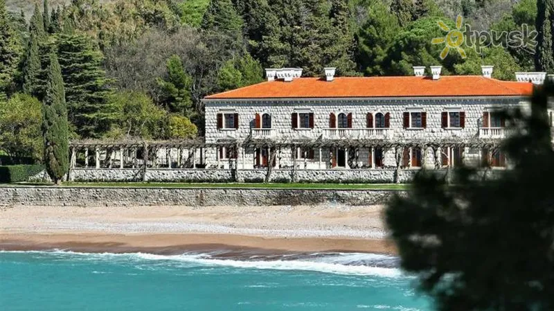 Фото отеля Sveti Stefan Island 5* Milocer Juodkalnija išorė ir baseinai
