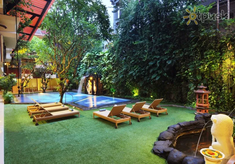 Фото отеля Green Garden Hotel 2* Kuta (Bali) Indonēzija ārpuse un baseini