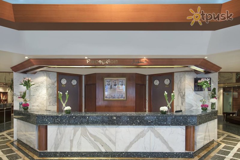 Фото отеля Admiral Plaza Hotel 3* Дубай ОАЭ лобби и интерьер