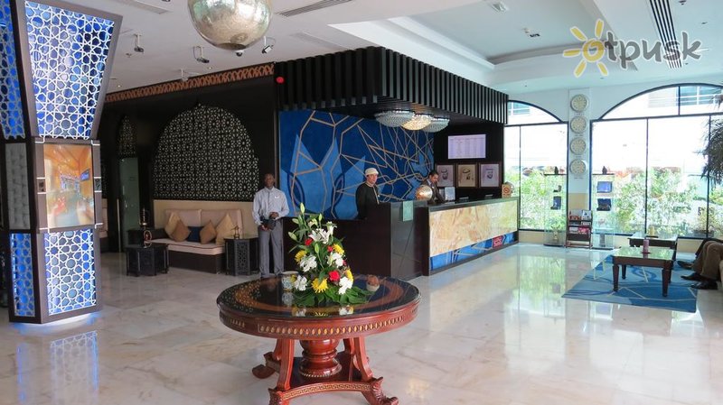 Фото отеля Al Jawhara Gardens Hotel 4* Дубай ОАЭ лобби и интерьер