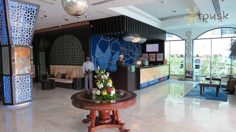 Фото отеля Al Jawhara Gardens Hotel 4* Дубай ОАЕ лобі та інтер'єр