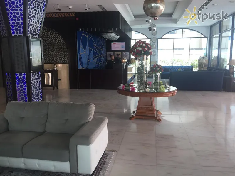 Фото отеля Al Jawhara Gardens Hotel 4* Дубай ОАЕ лобі та інтер'єр