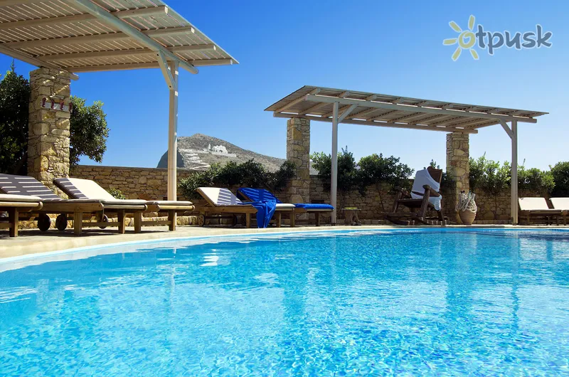 Фото отеля Kallisti Hotel 3* о. Фолегандрос Греція екстер'єр та басейни