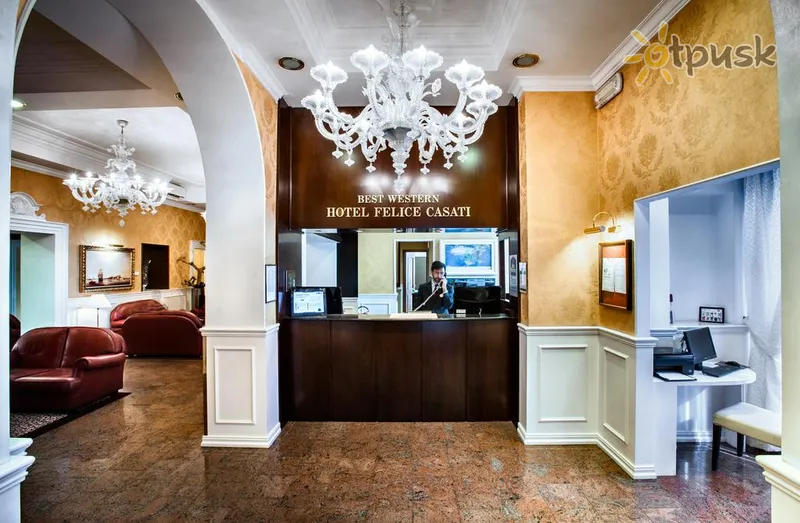 Фото отеля Best Western Plus Felice Casati Hotel 4* Milāna Itālija vestibils un interjers