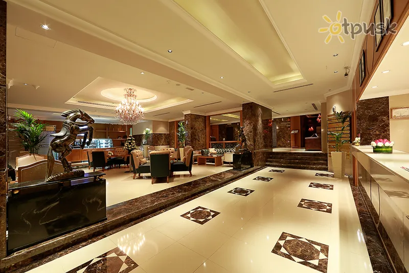 Фото отеля Al Khaleej Plaza Hotel 4* Дубай ОАЭ лобби и интерьер