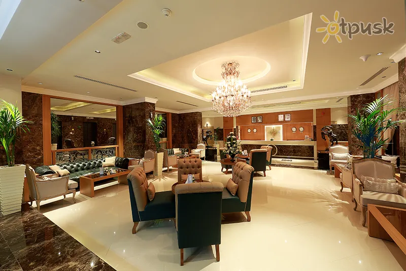 Фото отеля Al Khaleej Plaza Hotel 4* Дубай ОАЭ лобби и интерьер