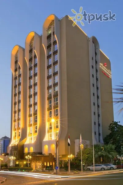 Фото отеля Al Khaleej Plaza Hotel 4* Дубай ОАЭ экстерьер и бассейны