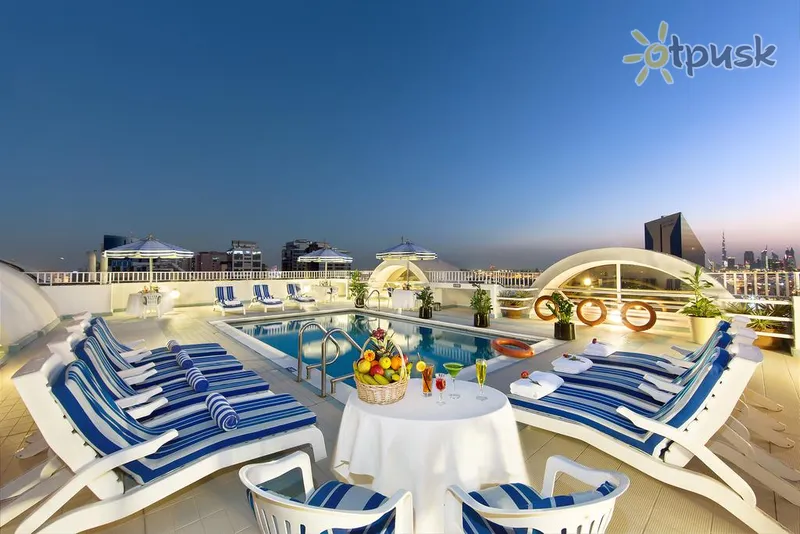 Фото отеля Al Khaleej Plaza Hotel 4* Dubaija AAE ārpuse un baseini