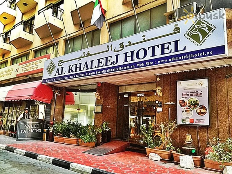 Фото отеля Al Khaleej Hotel 3* Дубай ОАЭ экстерьер и бассейны
