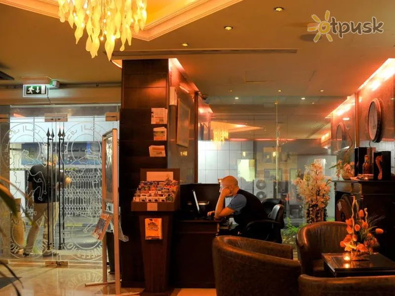Фото отеля Al Khaleej Hotel 3* Дубай ОАЭ лобби и интерьер