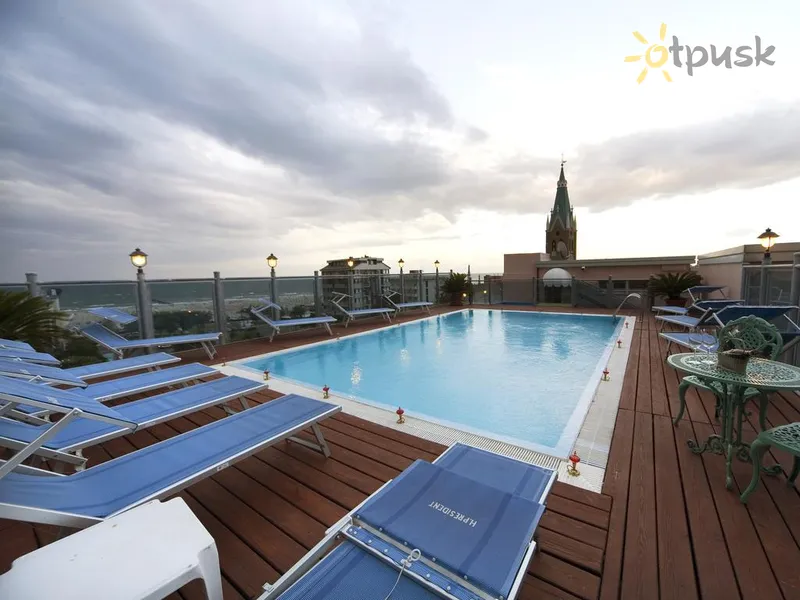 Фото отеля President Hotel 4* Ріміні Італія екстер'єр та басейни