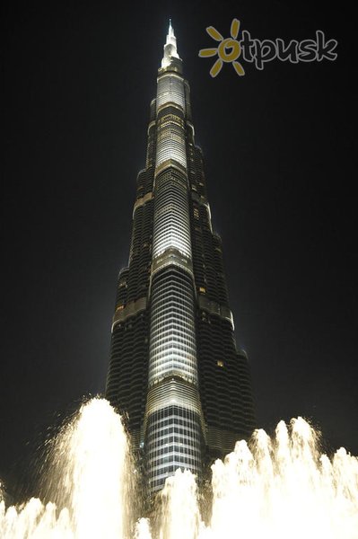 Фото отеля Armani Hotel Dubai 5* Дубай ОАЭ экстерьер и бассейны