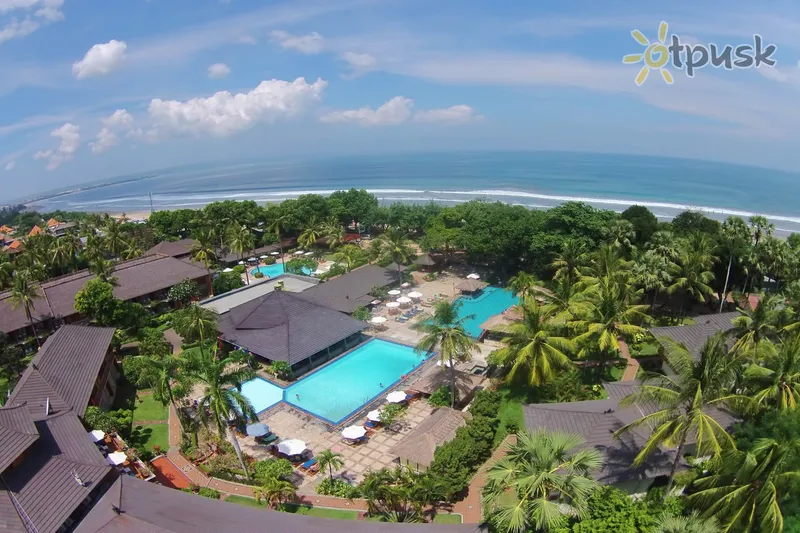 Фото отеля The Jayakarta Bali Beach Resort Residence & Spa 4* Кута (о. Бали) Индонезия экстерьер и бассейны
