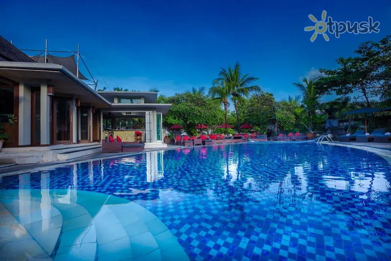 Фото отеля Kuta Seaview Boutique Resort & Spa 4* Kuta (Balis) Indonezija išorė ir baseinai