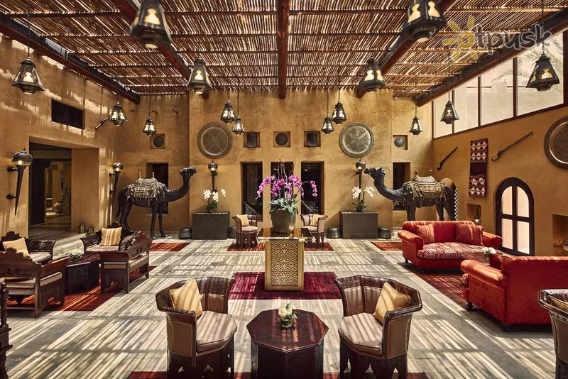 Фото отеля Bab Al Shams Desert Resort & Spa 5* Dubajus JAE fojė ir interjeras