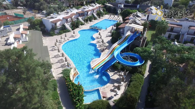 Фото отеля Izer Hotel & Beach Club 4* Bodrumas Turkija vandens parkas, kalneliai