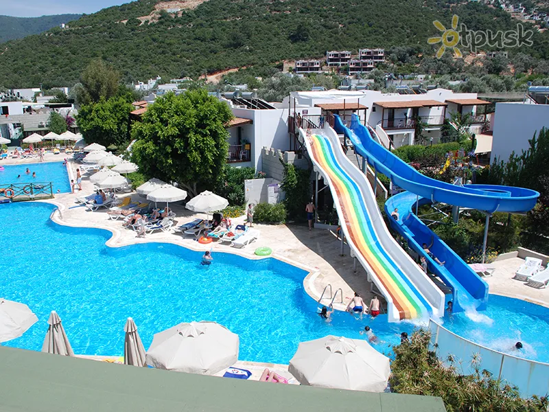 Фото отеля Izer Hotel & Beach Club 4* Bodrumas Turkija vandens parkas, kalneliai