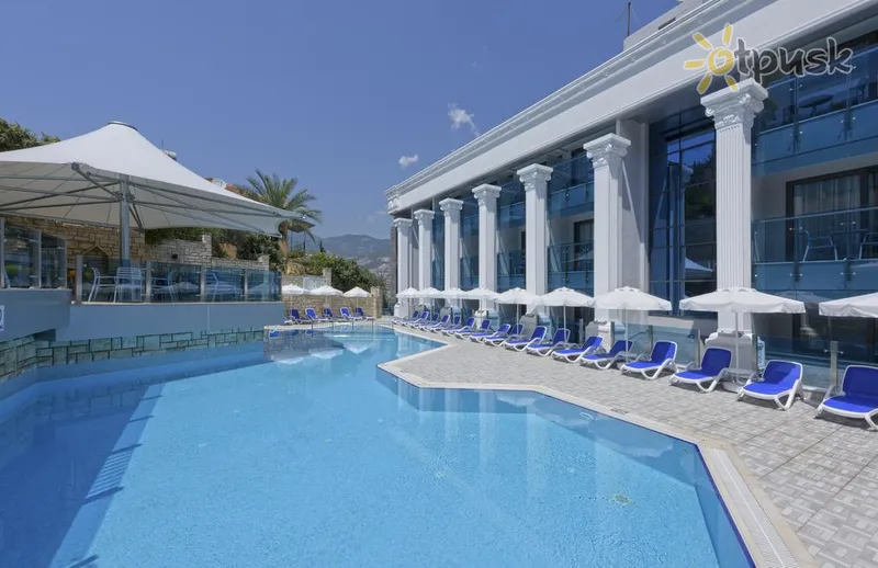 Фото отеля Kaptan Hotel 4* Alanija Turkija išorė ir baseinai