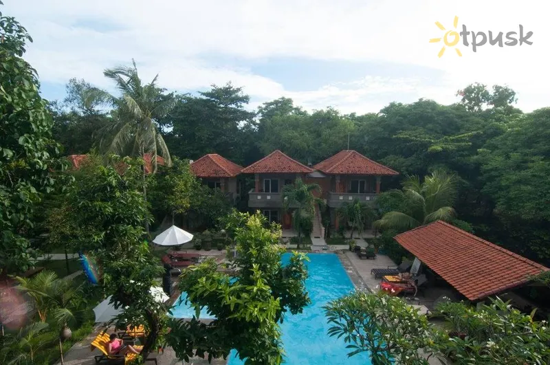 Фото отеля Melasti Kuta Bungalows & Spa 3* Kuta (Balis) Indonezija išorė ir baseinai
