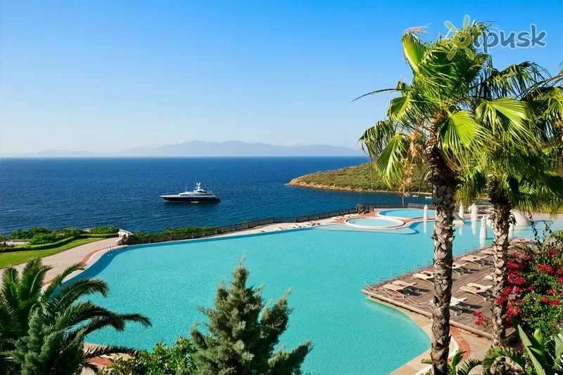 Фото отеля Kempinski Hotel Barbaros Bay Bodrum 5* Bodrumas Turkija išorė ir baseinai