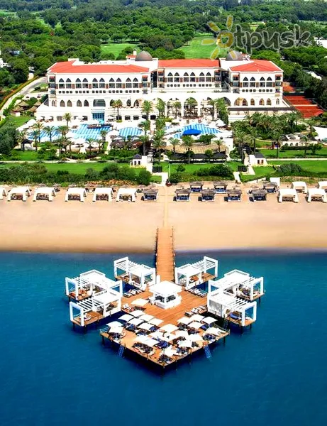 Фото отеля Kempinski Hotel The Dome 5* Белек Туреччина пляж
